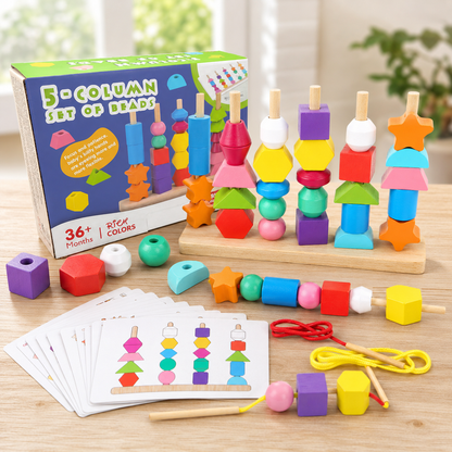 Montessori Edutoy® Geometric Stacker