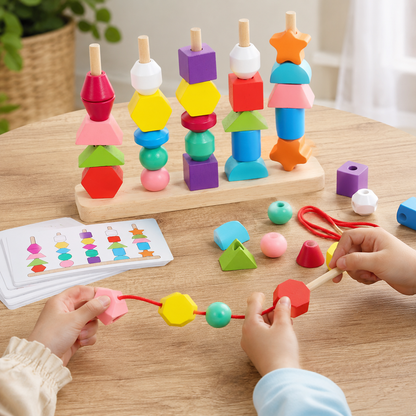 Montessori Edutoy® Geometric Stacker