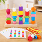 Montessori Edutoy® Geometric Stacker