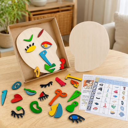 Wooden Montessori Puzzles Children's Educational Jigsaw Puzzle