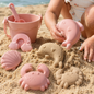 8PCS Summer Beach Set Toys For Kids Digging Sand Plastic Bucket Watering Bottle Shovels Children Beach Water Game Toys Tools