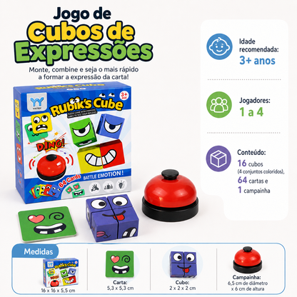 Geniuses® Facial Expression Cube Game
